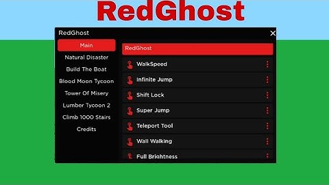Arceus X RedGhost Script (Pastebin/Mediafire)