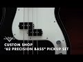 Custom Shop '62 Precision Bass Pickup Set | Fender Custom Shop | Fender