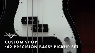 Custom Shop '62 Precision Bass Pickup Set | Fender Custom Shop | Fender