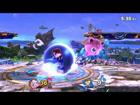 【スマブラSP】プリン対Miiファイター　vip