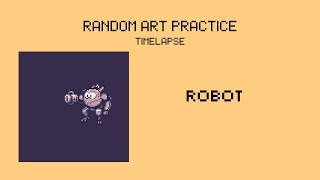 Robot | Pixel Art Timelapse