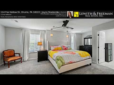 114 Fox Hollow Dr, Drums, PA home video tour