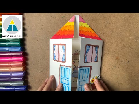 Video Tạo hình ngôi nhà | Thiết kế quà lưu niệm bằng hình... - youtube