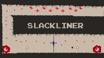 I made a bullet hell puzzle game in 10 days | Slackliner gameplay