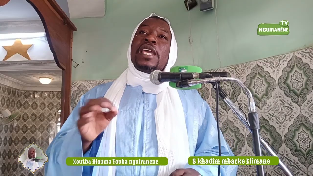 Xoutba Diouma Touba nguiranéne imam Serigne khadim mbacke Elimane 