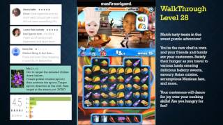 Crazy Kitchen Level 28 Walkthrough (3 Stars)