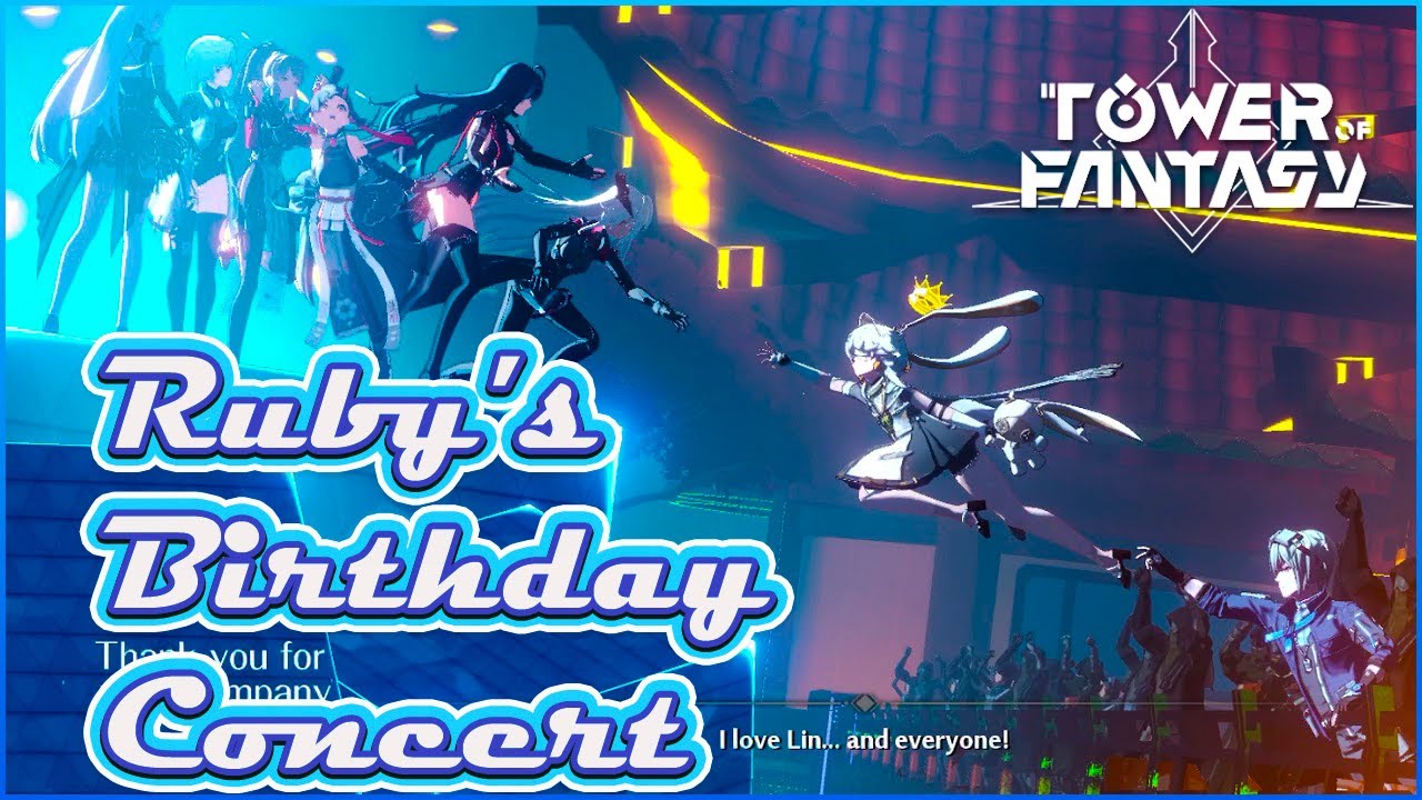 Tower of Fantasy: Ruby's Birthday Concert { Muse! } 4K English ver