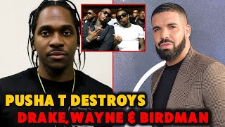 Why Pusha T Just Dissed & HUMILIATED Drake, Lil Wayne & Birdman On “Damage Control”