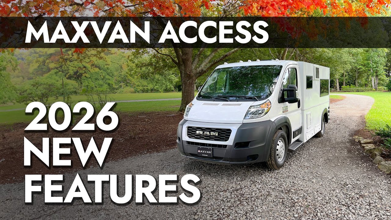 2026 Maxvan Access - New Features - Class B Low Clearance Campervan ...