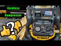 Редкий зверь! Аккумуляторный компрессор DeWALT DCC2520B обзор и тест с нейлером DeWALT DWFP12233