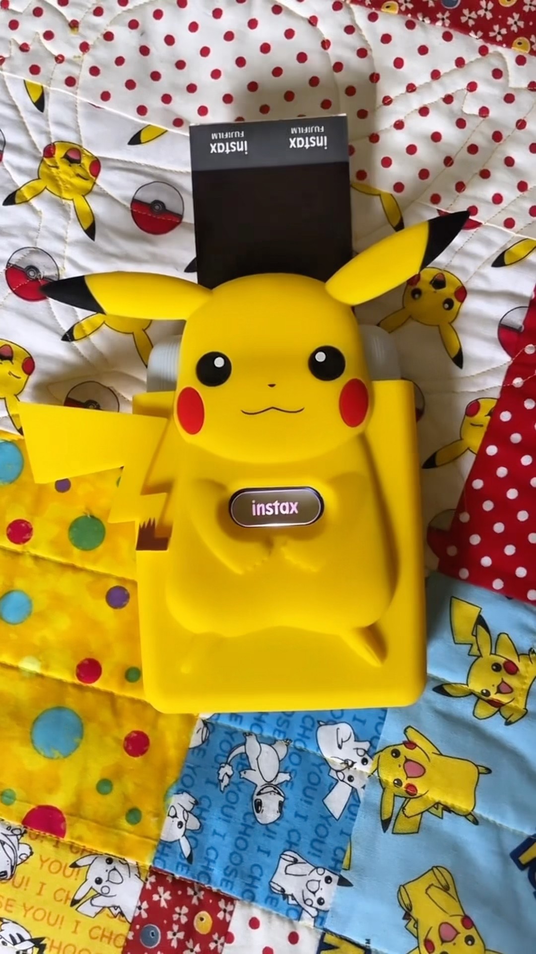 Unboxing the Pikachu Instax mini Link Printer #pokemon
