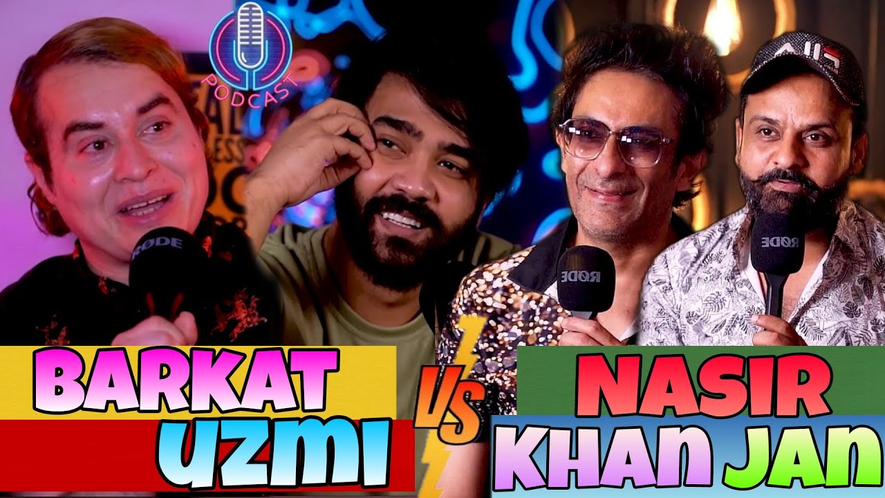 Barkat Uzmi Ne Ki Nasir Khan Jan K Sath Cher Chaar | Ahmed Khan Podcast Ft. Nasir Khan Jan