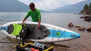 Body Glove Porter Inflatable Kayak//SUP Hybrid with Accessories