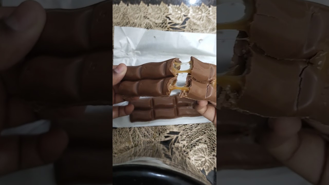 Galaxy smooth caramel premium chocolate unboxing video!!😋🫠