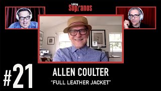 Talking Sopranos Wguest Director Allen Coulter Full Leather Jacket