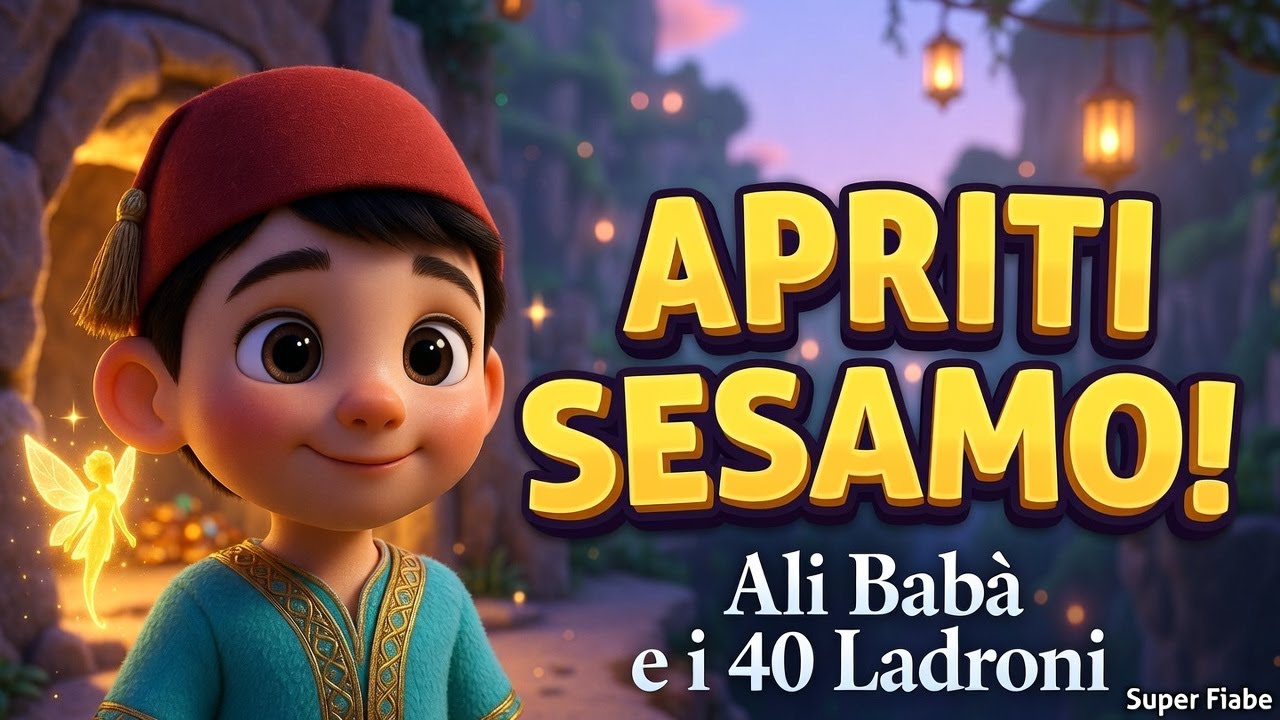 Ali Babà e i Quaranta Ladroni - Storia della Buonanotte 🌙