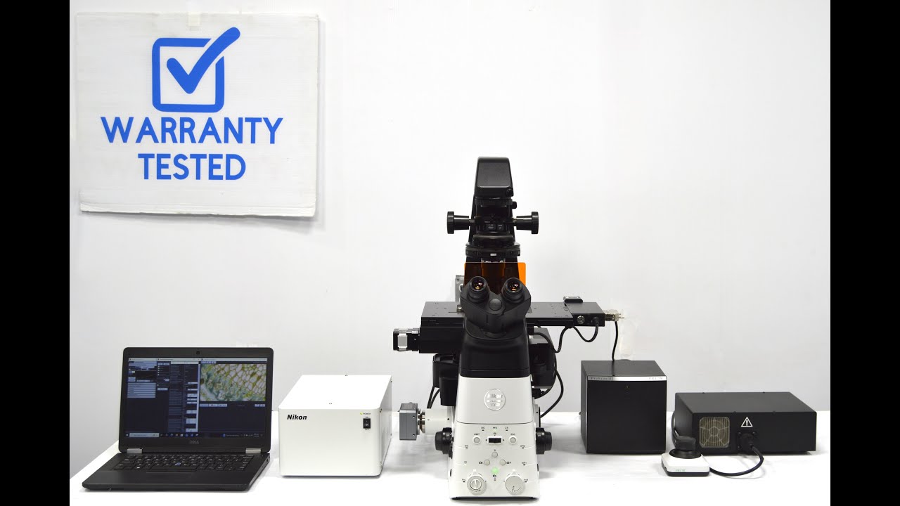Nikon Eclipse Ti2-E PFS Inverted Fluorescence DIC Mototrized Microscope [BOSTONIND] - SM100198-XYDIC