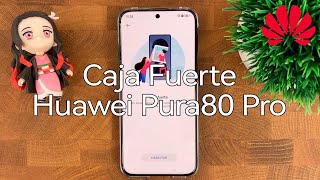 Como Funciona La Caja Fuerte De La Tablet Huawei Pura80 Pro