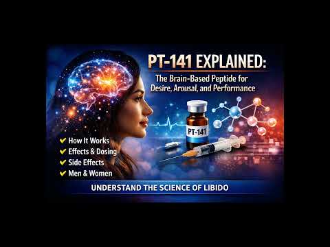 PT-141 Explained and Revisited: The Brain-Based Peptide for Desire, Arousal, and Performance