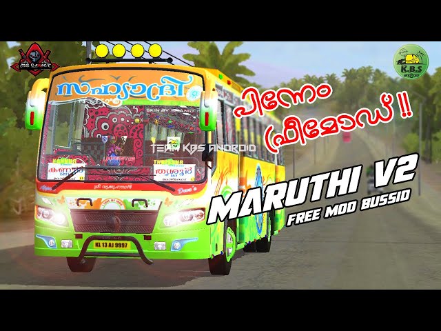 | Maruthi V2 💯 Free Mod  | Bus Simulator Indonesia | Bussid | Team KBS Android | class=