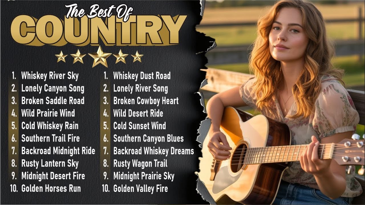 Greatest Old Country Music Ever 🎸 Relaxing Country Acoustic | Relaxing Playlist