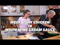 Chicken Breast With Sun Dried Tomatoes and Homemade Wine Sauce