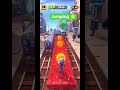😱🏂Jumping star subway city Addictive #shorts #subway city#gaming #gamingshorts