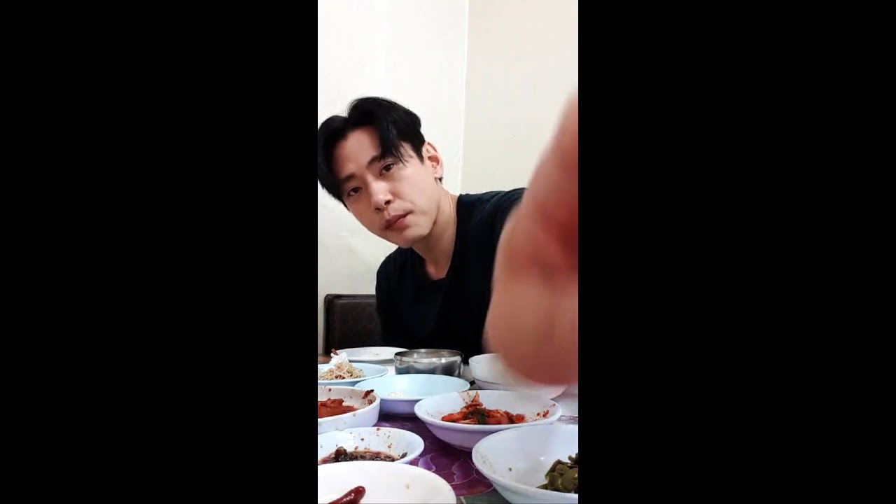 201021 배우 유태오 인스타 Wordless Mukbang