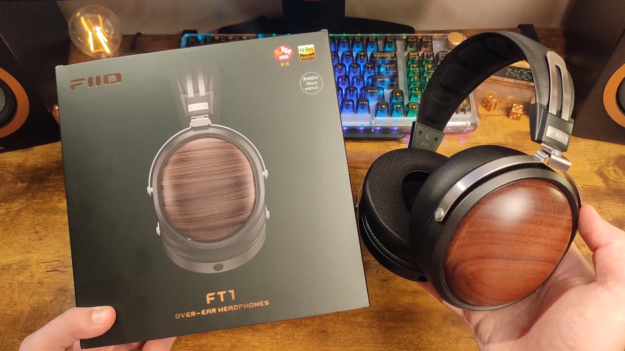 🎧 FiiO FT1 – $150 Wood-Cup Headphones with Studio-Level