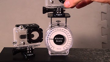 Weight of Waterproof cases HERO3 vs HERO2: GoPro Tips and Tricks
