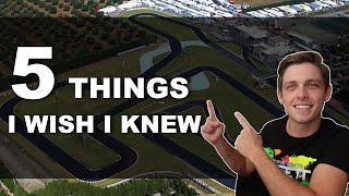 5 THINGS I wish I KNEW EARLIER in my KARTING CAREER!!