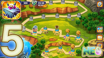 Rise & Destroy: Gameplay Walkthrough Part 5 - Level 8 - 9 Complete (iOS, Android)