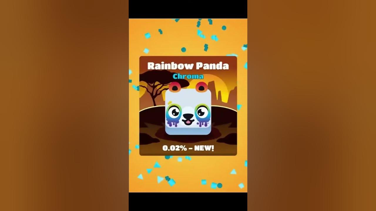 Rainbow panda chroma in blooket youtube