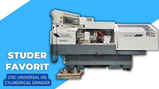 STUDER FAVORIT CNC UNIVERSAL OD CYLINDRICAL GRINDER SKU 2216 – MachineStation
