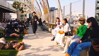 Tokyo Shibuya Walk - Miyashita Park and early spring weather - Mar. 2024