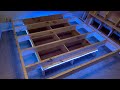 King Size Floating Bed Frame [Easily build your own!]