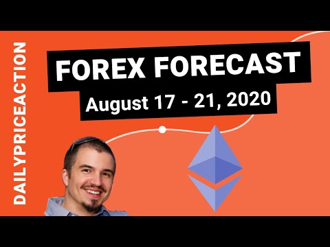 Weekly Forex Forecast for EURUSD, GBPUSD, NZDUSD, XAUUSD, ETHUSD (August 17 – 21, 2020)