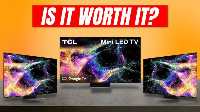 TCL C805 55 4K QLED Mini-LED Google TV –