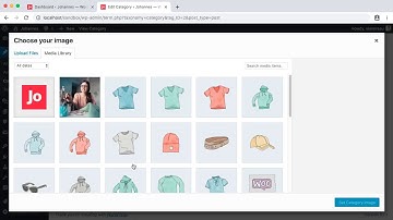 Category display options - Johannes WordPress Theme