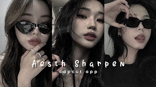 (eng/indo sub) aesth sharpen // capcut filter preset