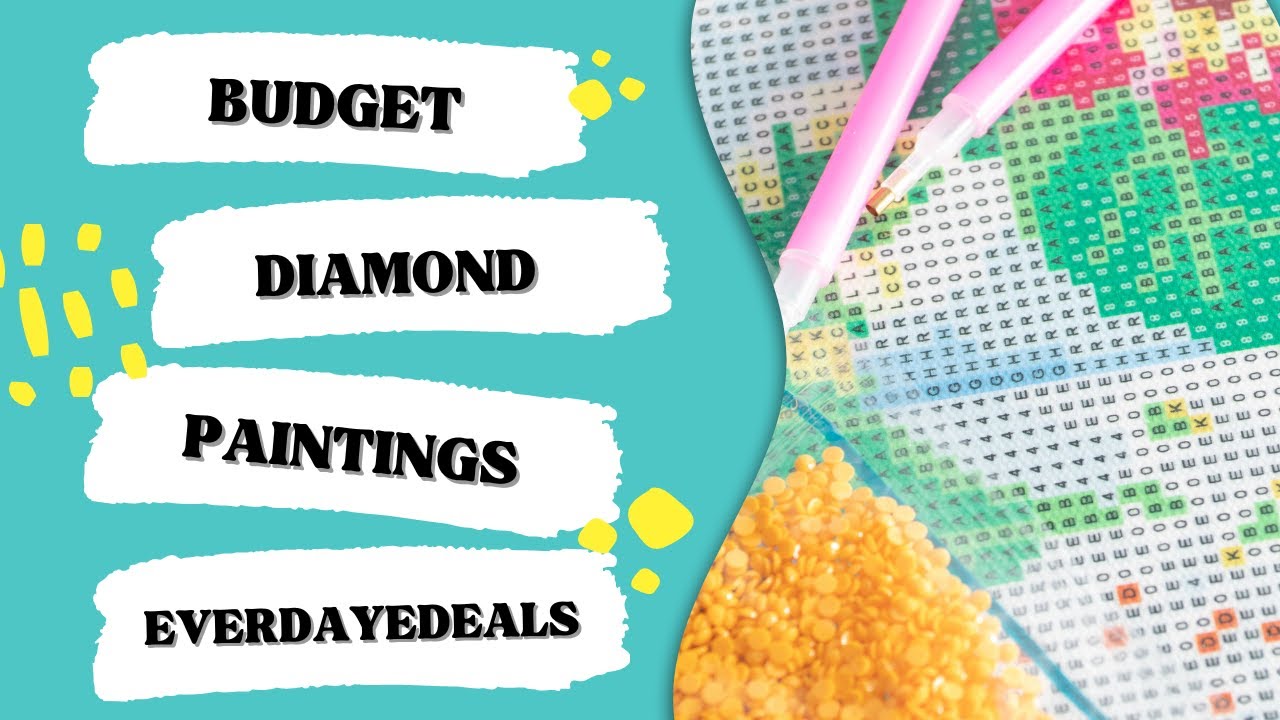 Budget Friendly Diamond Painting sites featuring Everyday eDeals