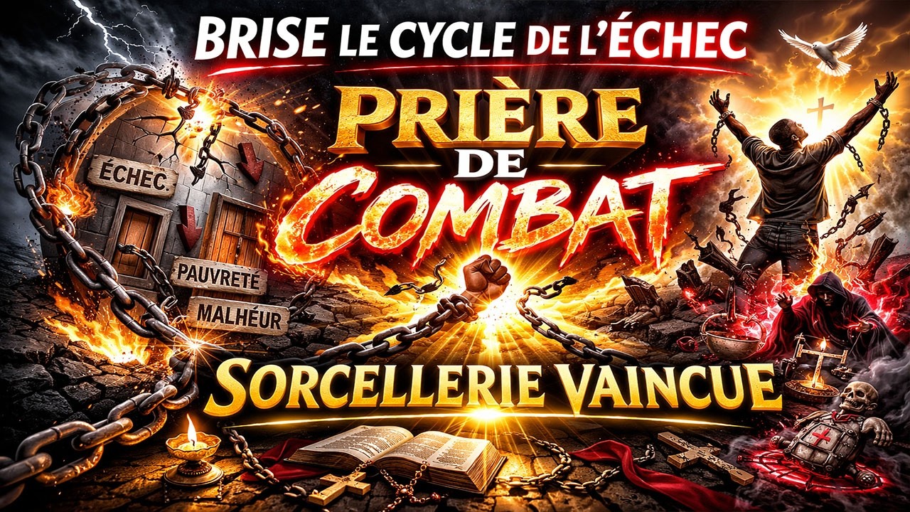 Prière de Combat pour Briser le Cycle de l'Échec et Vaincre les Attaques de la Sorcellerie