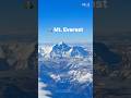 ⛰️ Mount Everest view from ✈️  flight. 🇳🇵| Mt. Everest | Nepal #shorts #mteverest #nepal