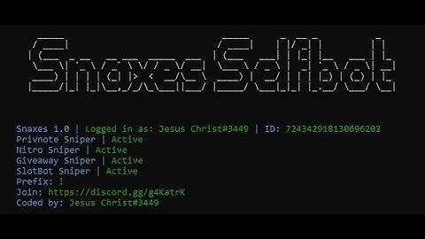 THE **MOST** ADVANCED SELFBOT MADE ON DISCORD!