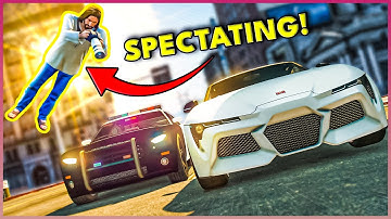 I Spectated NoPixel with Dev Tools and saw the GREATEST Car Chase