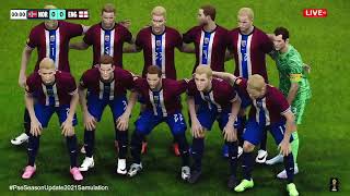NORWAY vs ENGLAND LIVE FIFA World Cup 2026 | Quarter Final | PSE Season Update Gameplay Simulation
