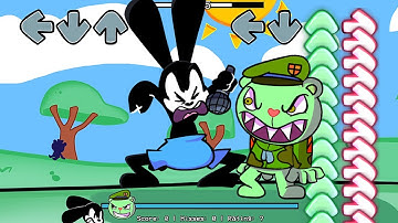 Oswald Vs Flippy but Oswald NOT THAT OLD