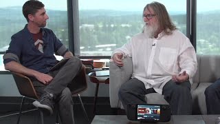 Run an Oculus Quest on it | Gabe Newell on Steam Deck