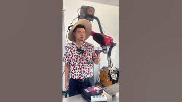Welding robot.#industrial #welding #robot #spraying #stamping #palletizing #machine #automation