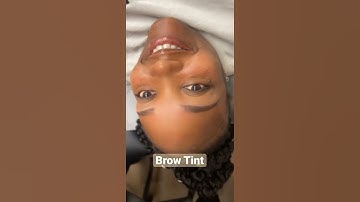 Brow Tint 😍 #arysbrows #brow #browtint